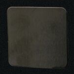 Piring Stainless Steel Titanium Hitam No.4