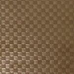 Bronze Embossed Micro Chess Pattern Titanium Stainless Steel plate