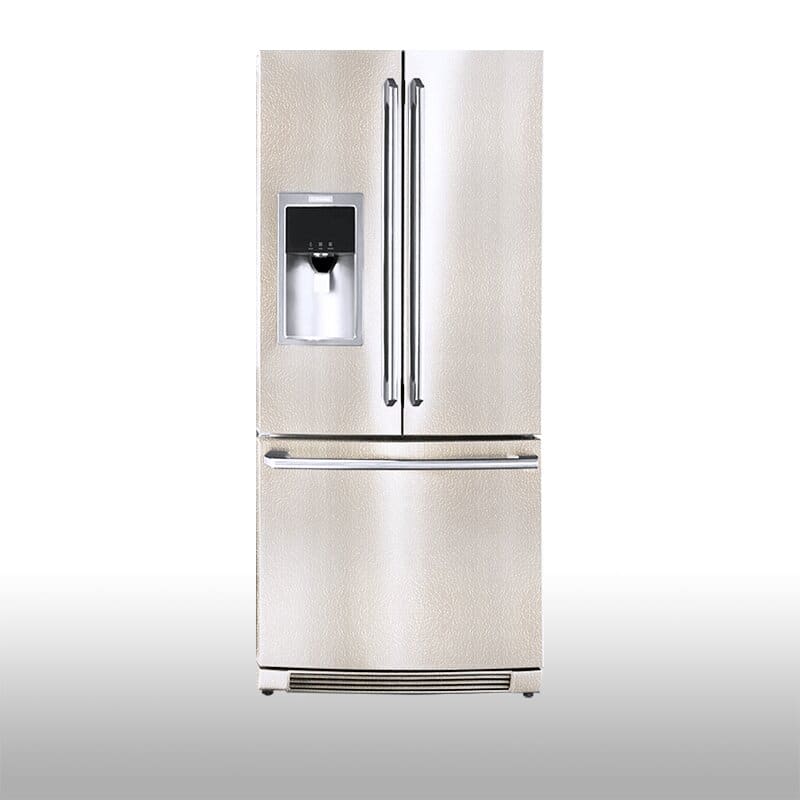 Laminated steel product for building material - fridge door panel