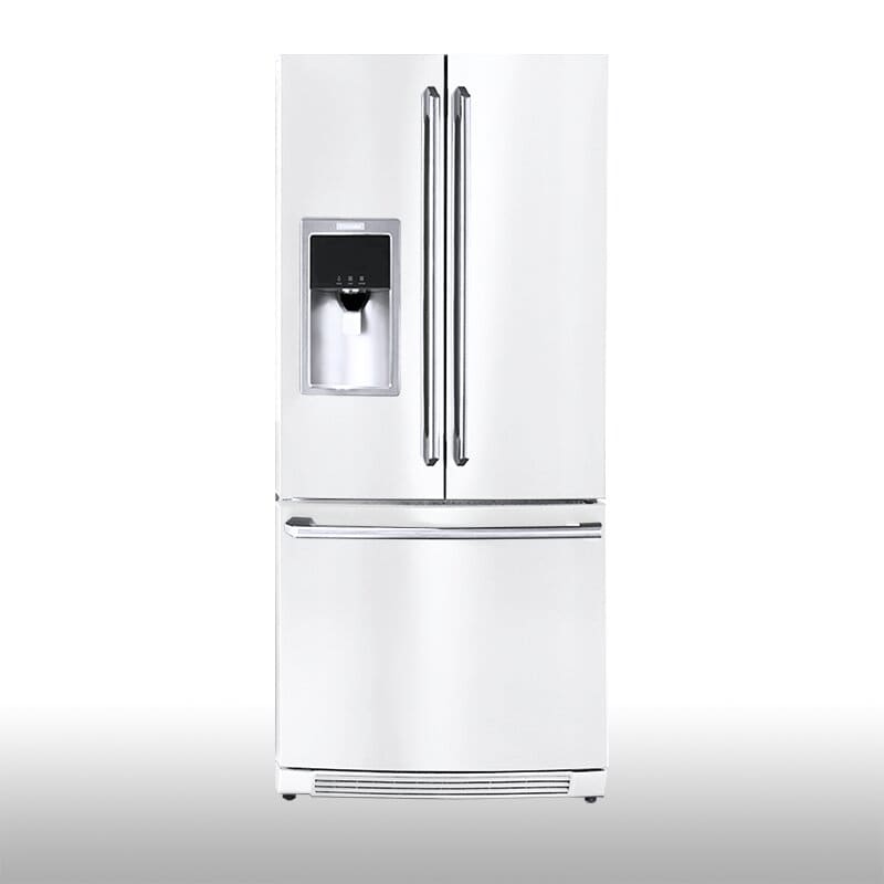 Laminated steel product for building material - fridge door panel