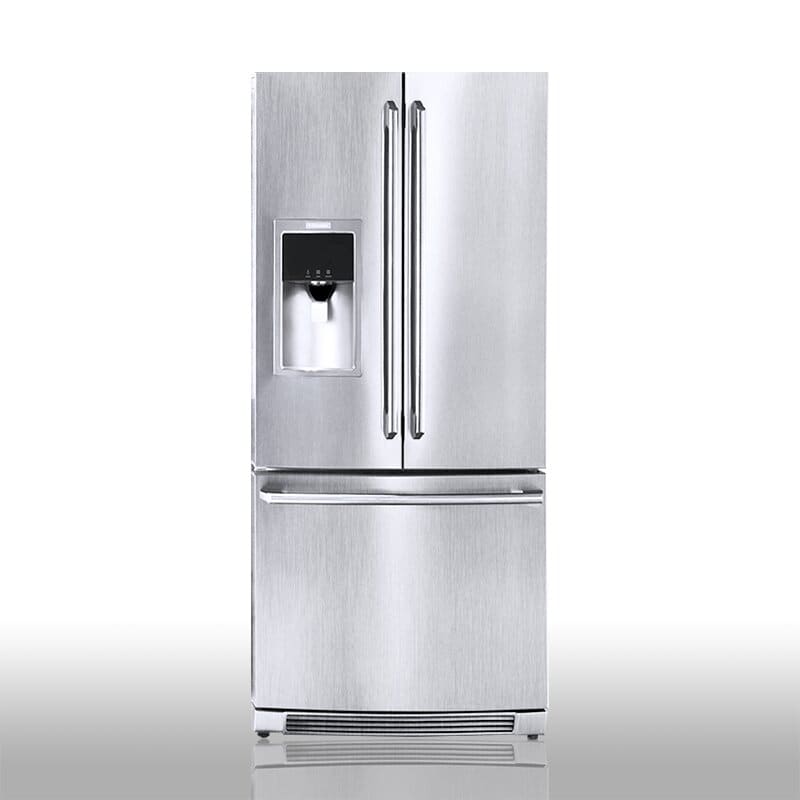 Laminated steel product for building material - fridge door panel