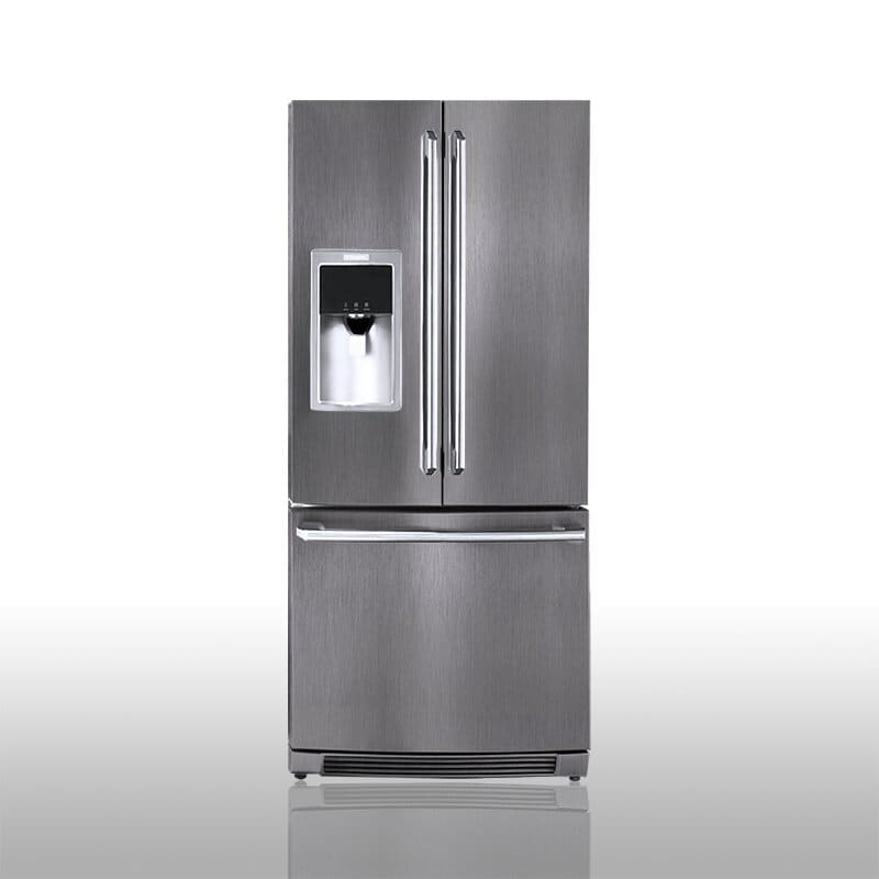 Laminated steel product for building material - fridge door panel