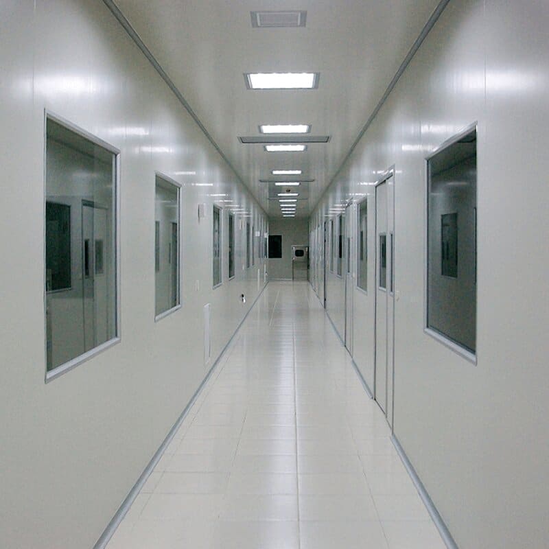 Laminated steel product for building material - clean room sandwich panel